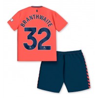 Everton Jarrad Branthwaite #32 Bortatröja Barn 2023-24 Kortärmad (+ Korta byxor)